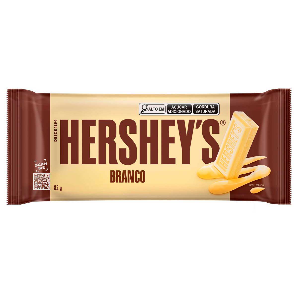 Barra de Chocolate Hershey's Branco 82g