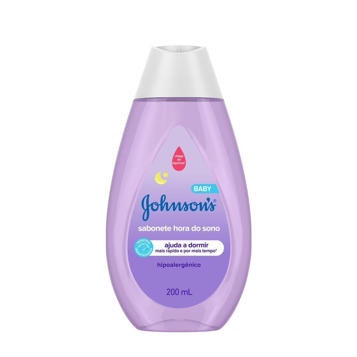 Sabonete Líquido Infantil Johnson's Baby Hora do Sono 200ml