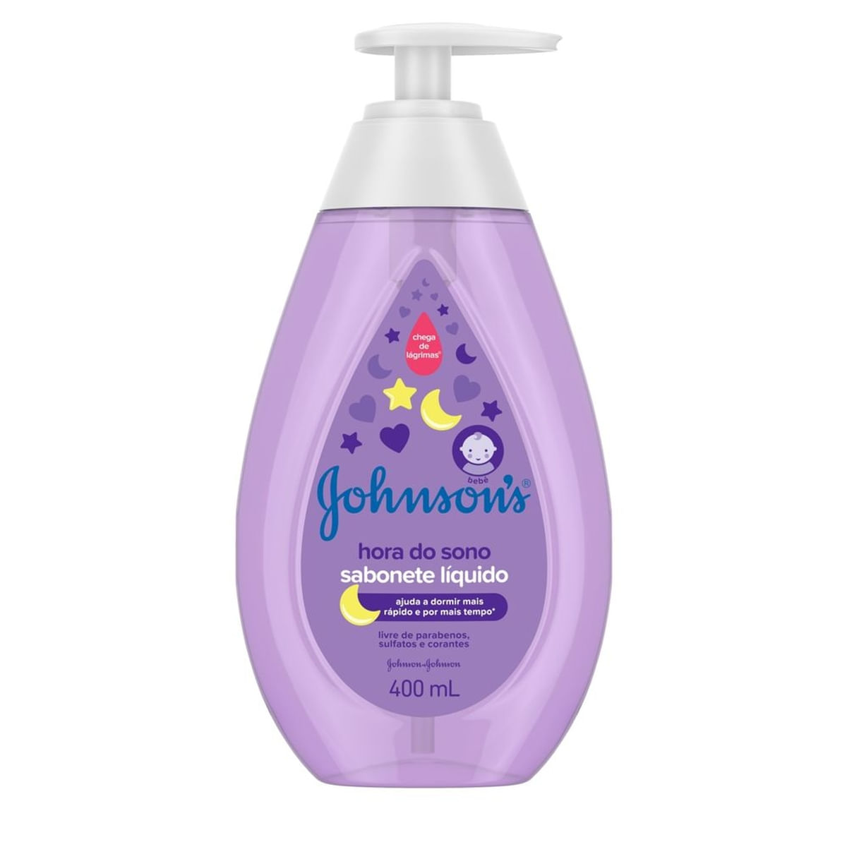 Sabonete Líquido Infantil Johnson's Baby Hora do Sono 400ml