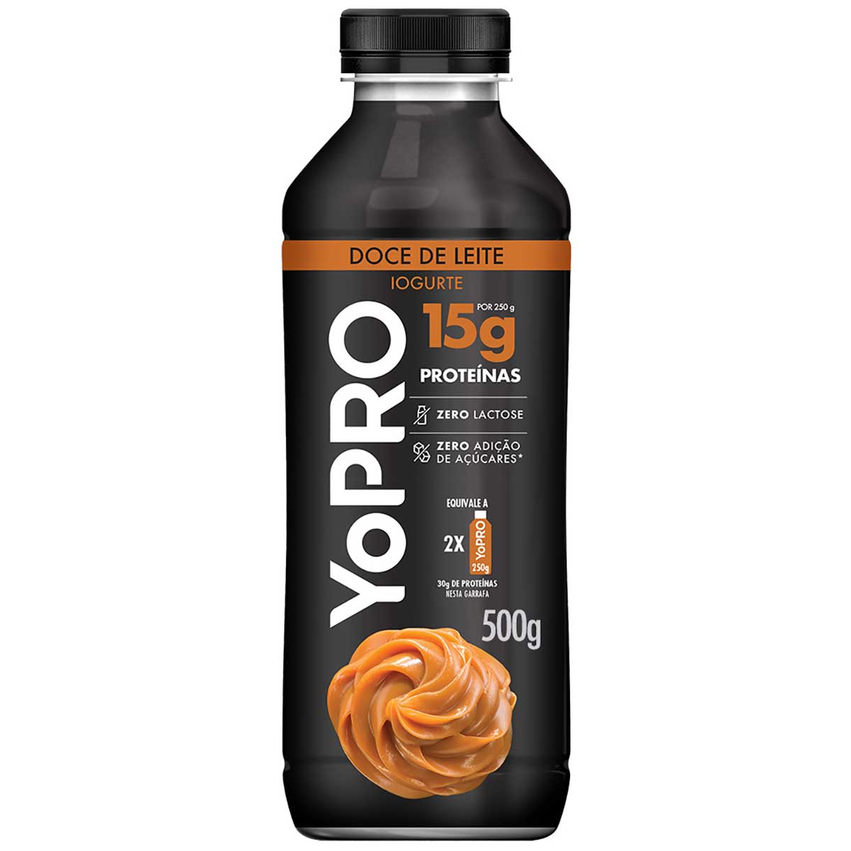 YoPro Iogurte Líquido 15g de Proteínas Doce de Leite 500g