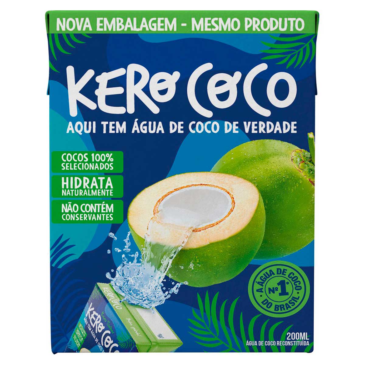 Água De Coco Kero Coco Caixa 200Ml