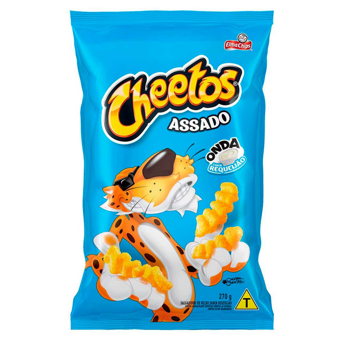 Salgadinho Onda Requeijão Elma Chips Cheetos 270g