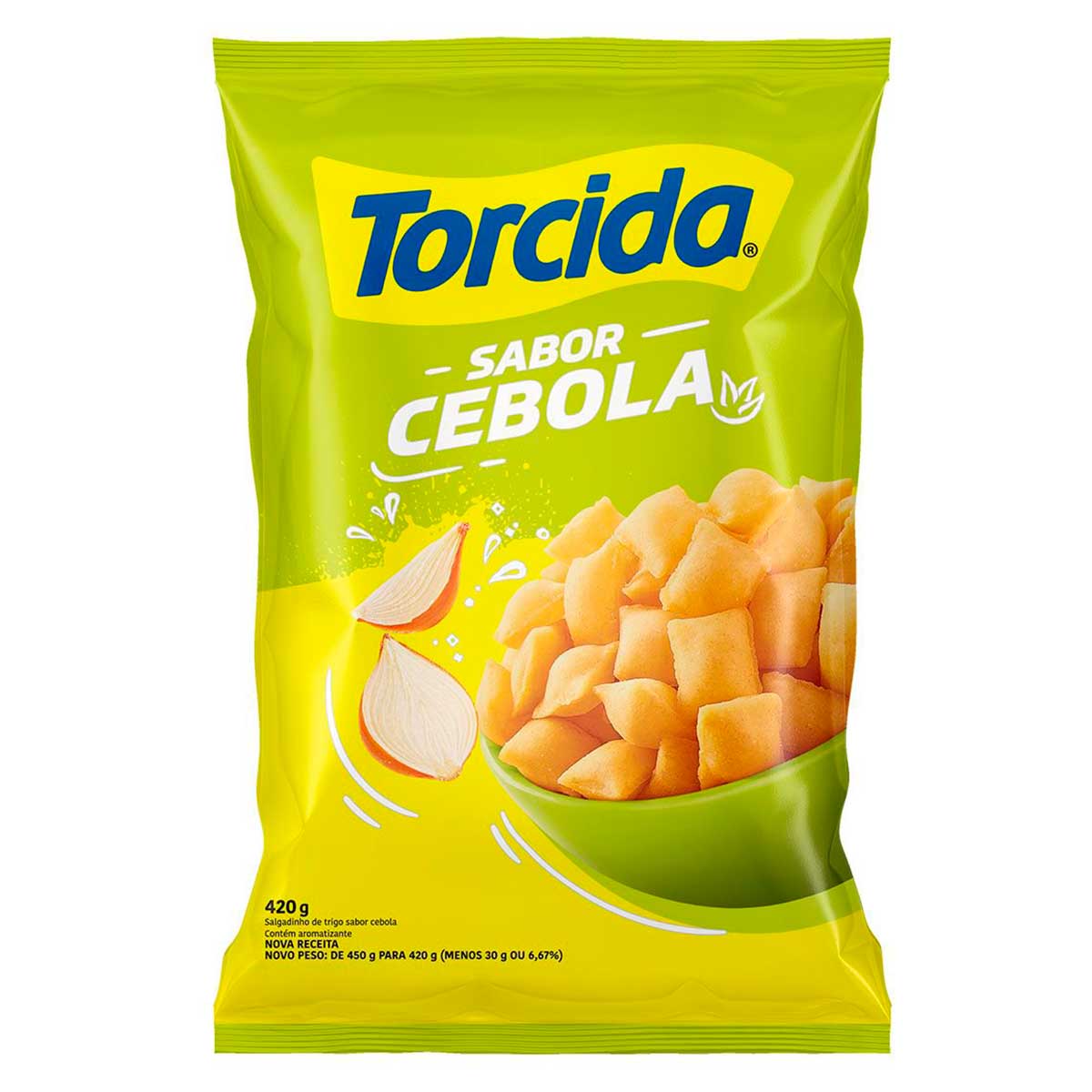 Salgadinho Cebola Torcida 420g