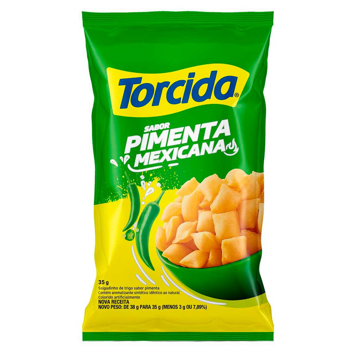 Salgadinho Pimenta Mexicana Torcida 35g