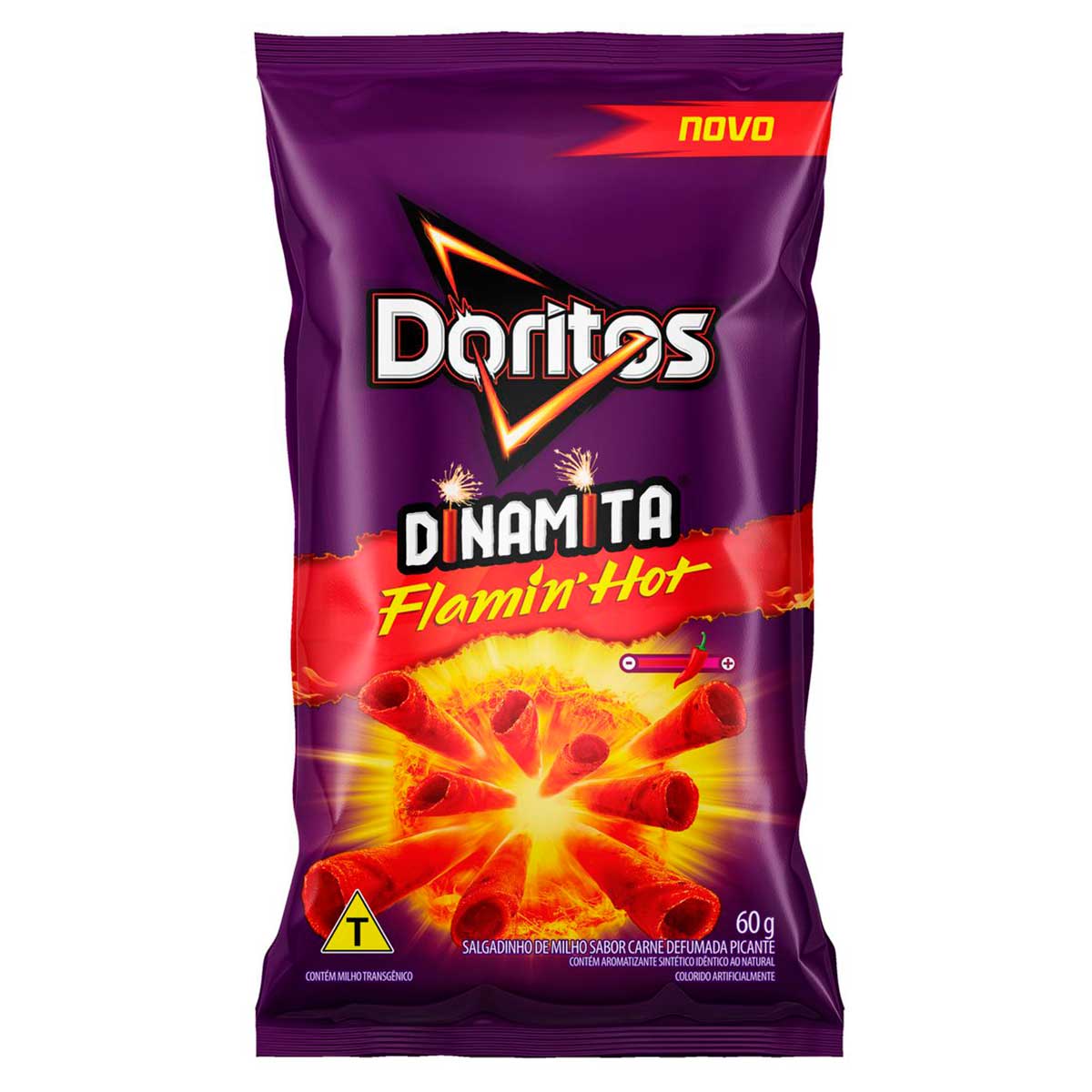 Salgadinho Dinamita Flamin Hot Doritos 60G