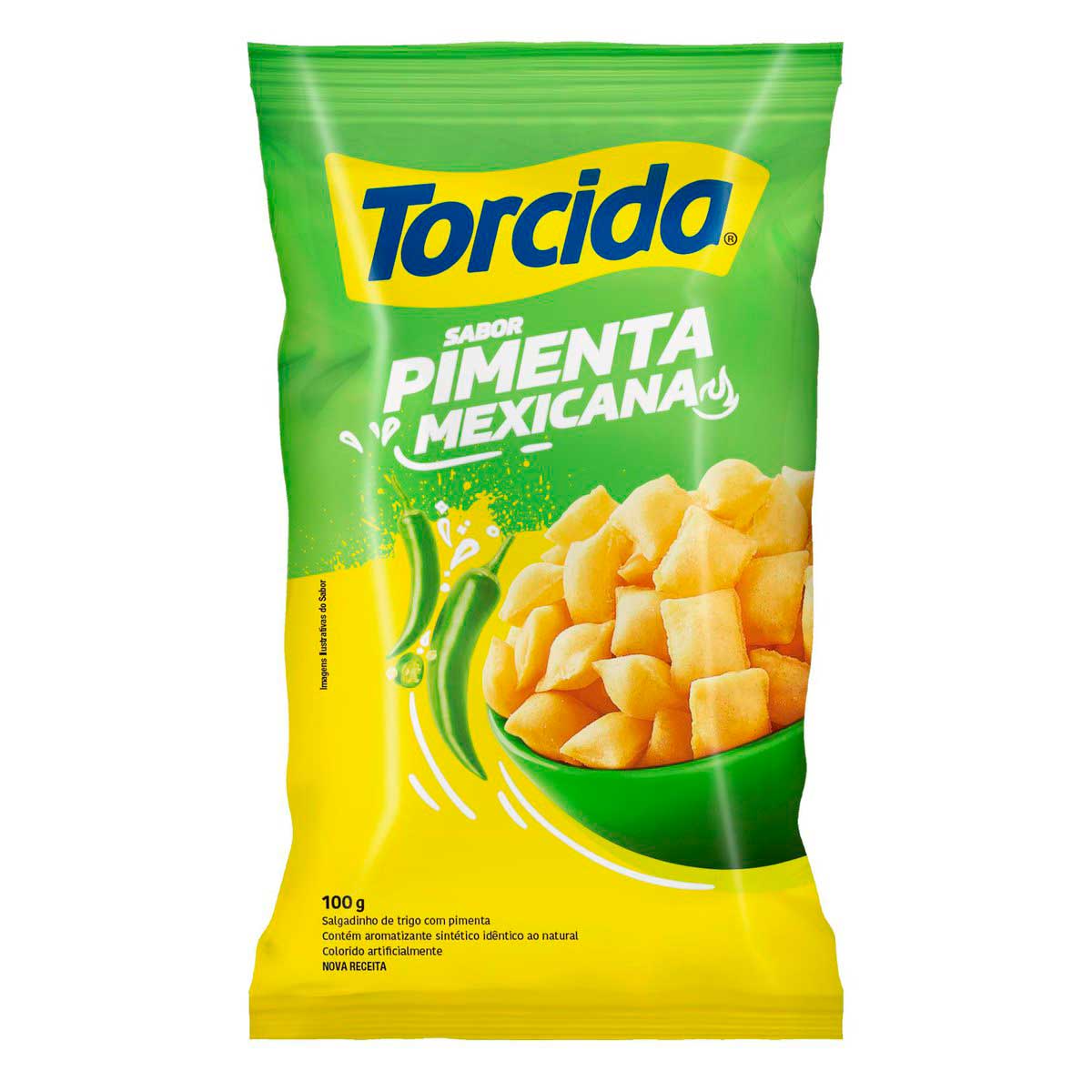 Salgadinho Torcida Saboe Pimenta Mexicana 100g