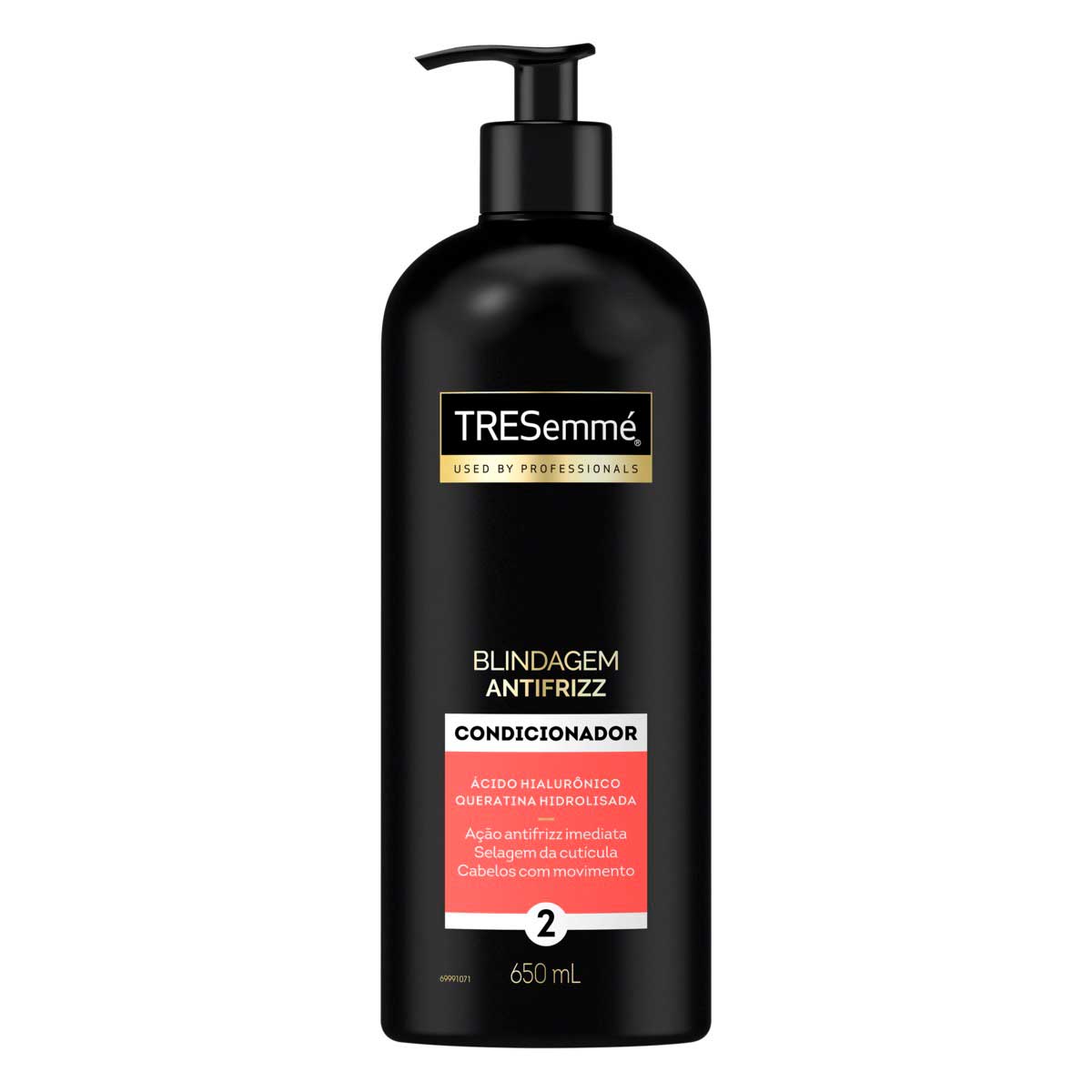 Condicionador Tresemmé Blindagem Antifrizz Frasco 650ml