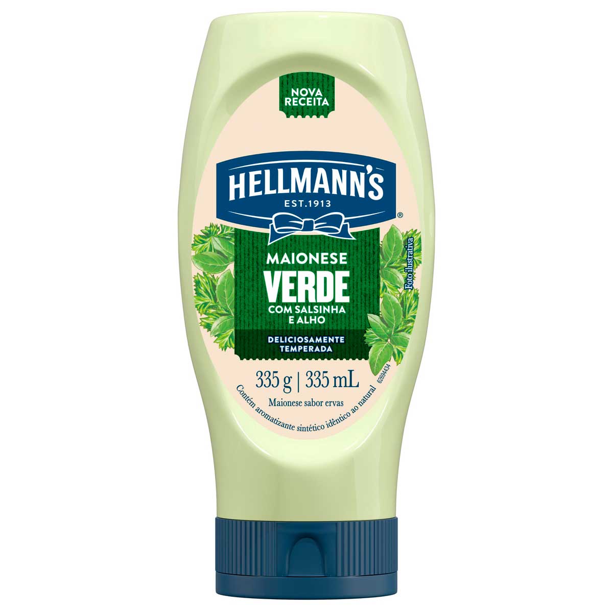 Maionese Hellmann's Verde 335g