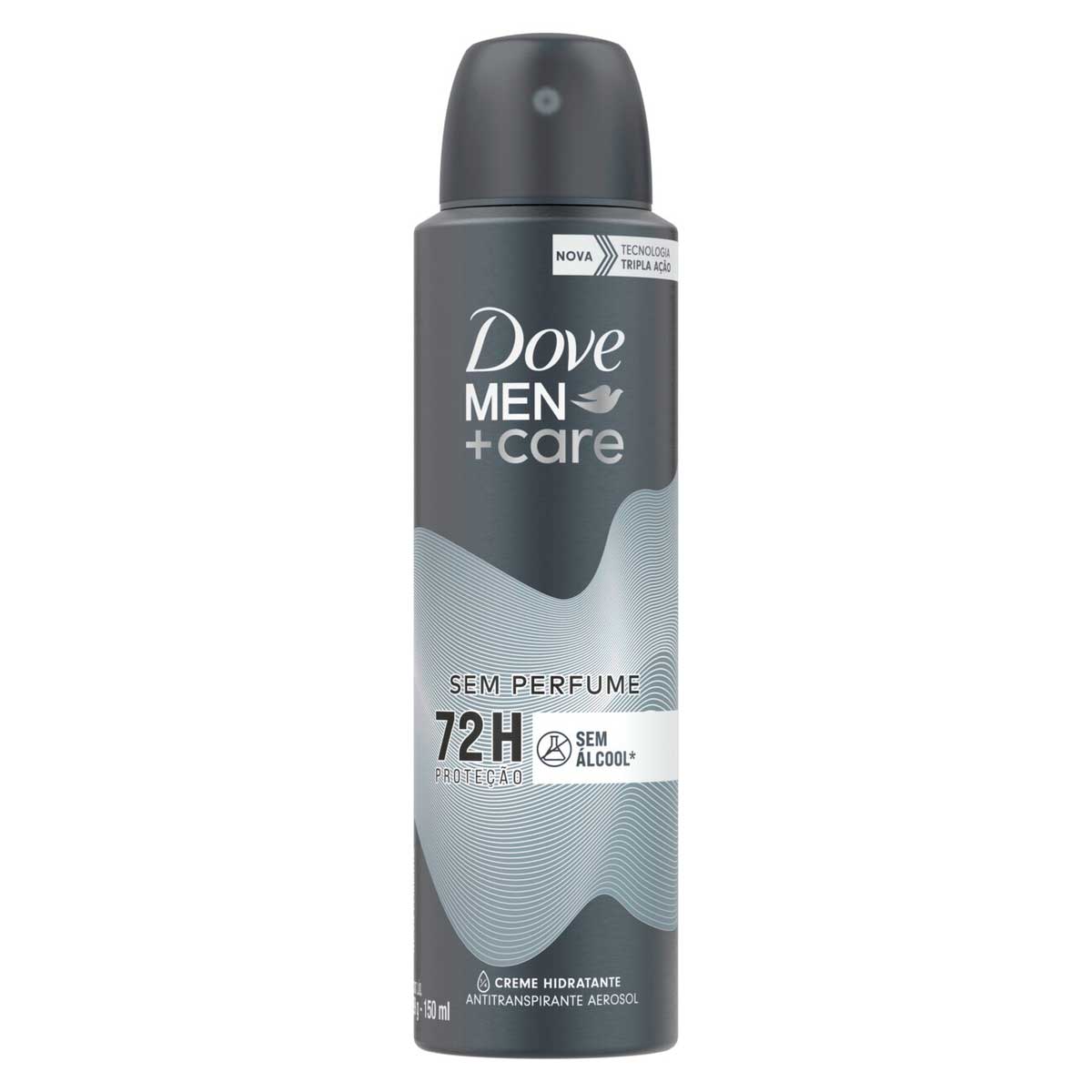 Desodorante Antitranspirante Aerosol Dove Sem Perfume 150 ml