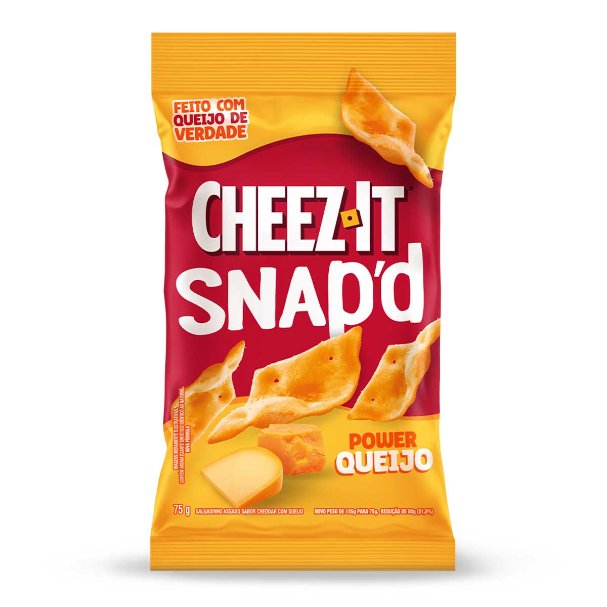 Salgadinho Power Queijo Cheez-It Snap'd 75g