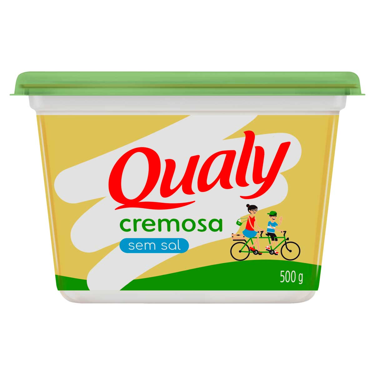 Margarina Cremosa sem Sal Qualy 500g