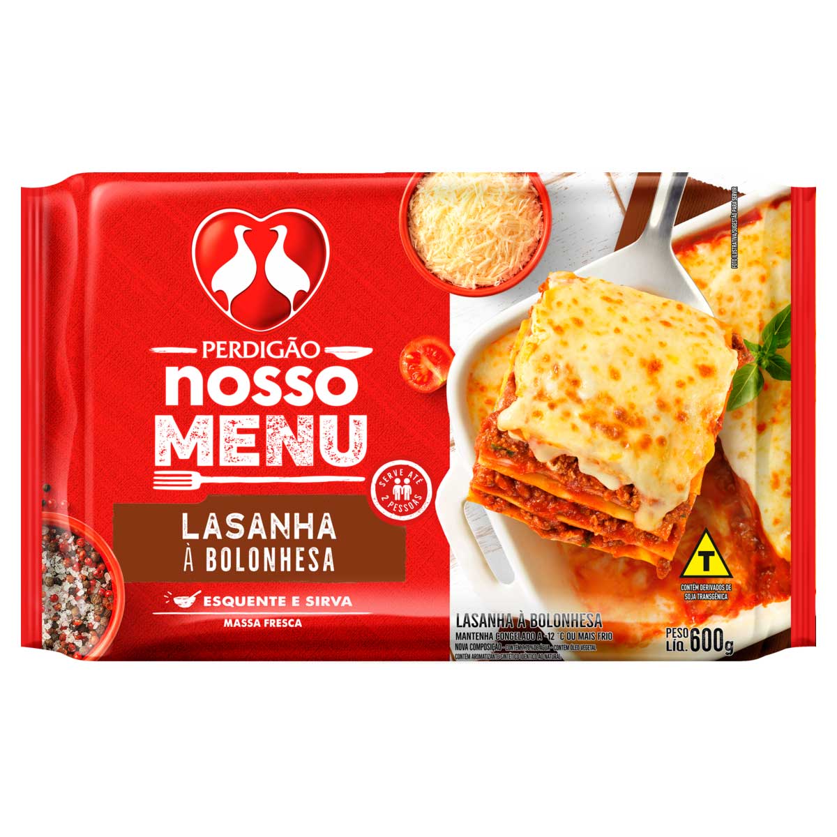 Lasanha de Frango ao Molho Sugo Sadia 600g