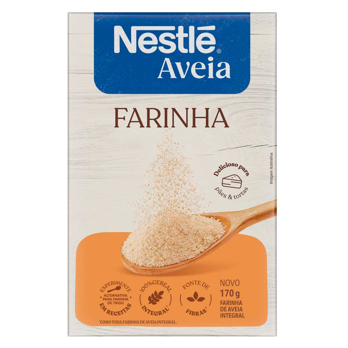 Farinha de Aveia Integral Nestlé 170g