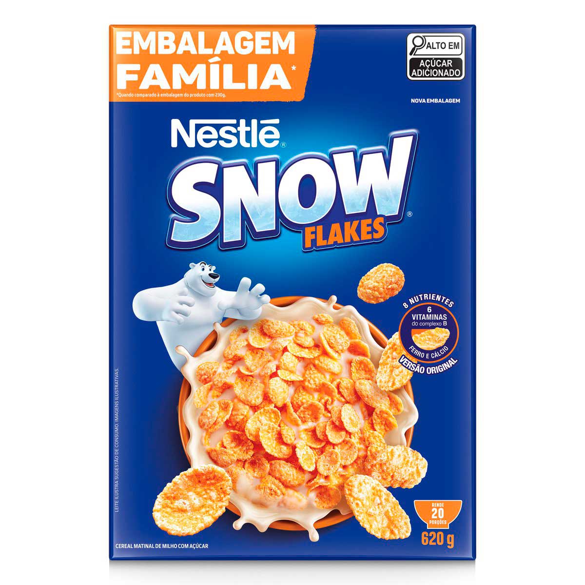 Cereal Matinal Snow Flakes 620g