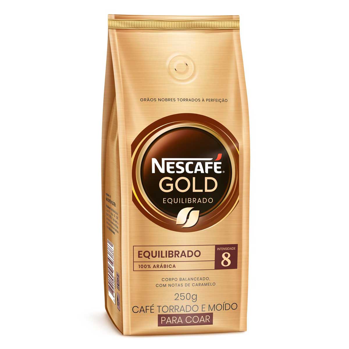 Café Torrado e Moído NESCAFÉ Gold Equilibrado 250g