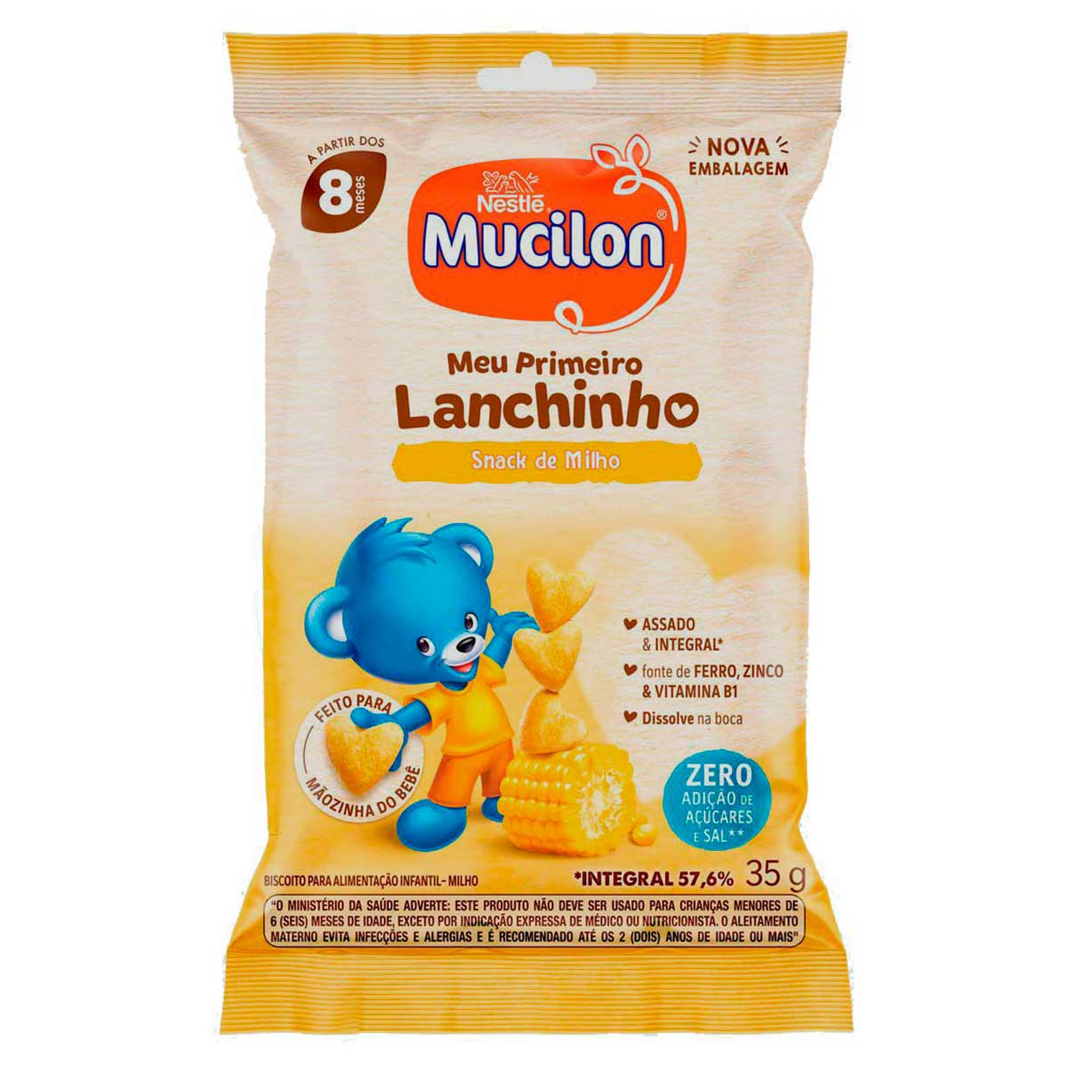 Snack Mucilon Tradicional 35g