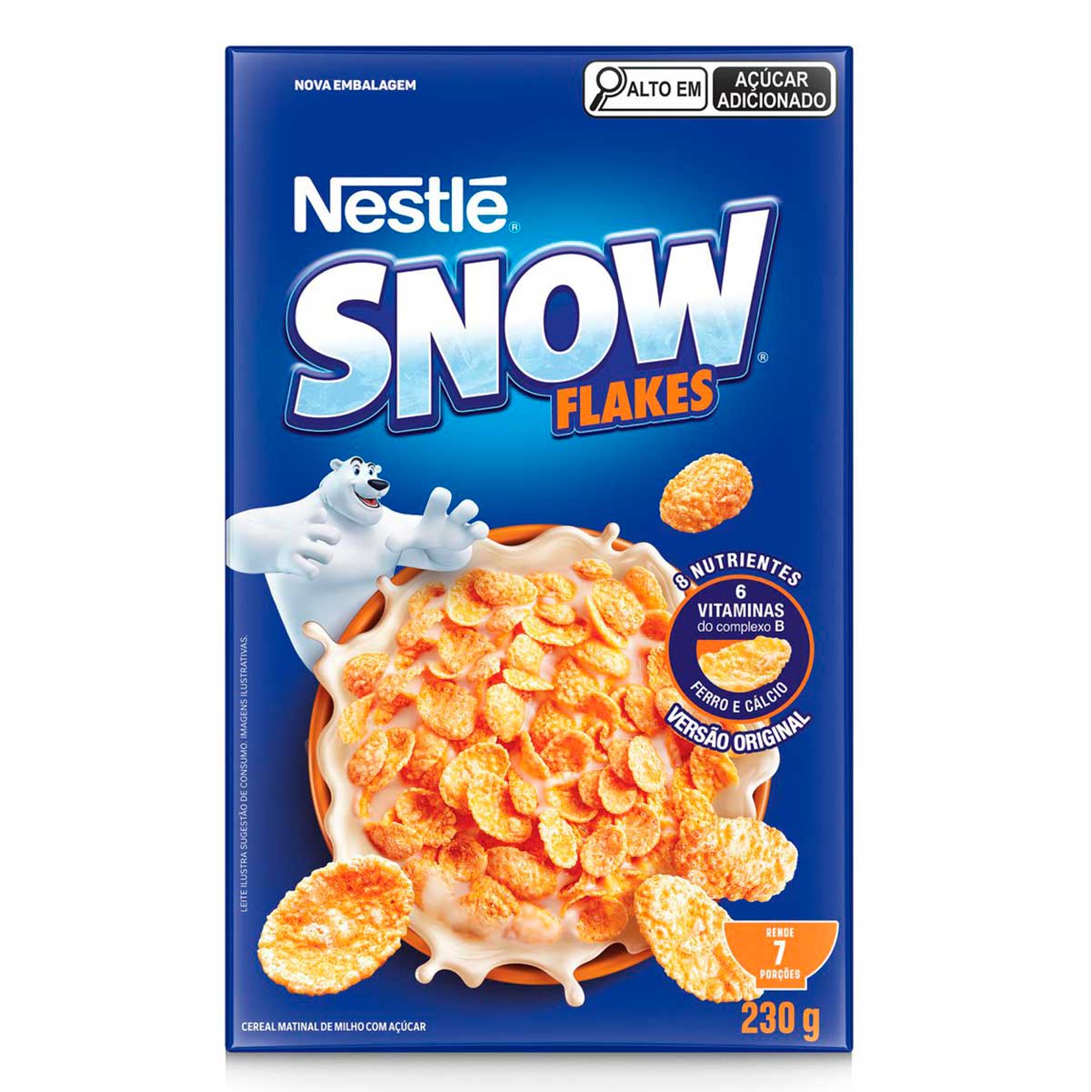 Cereal Matinal SNOW FLAKES 230g