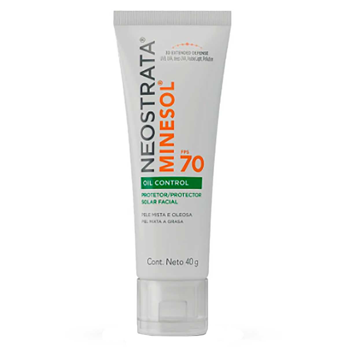 Protetor Solar Facial Neostrata Minesol Oil Control FPS 70 com 40 g