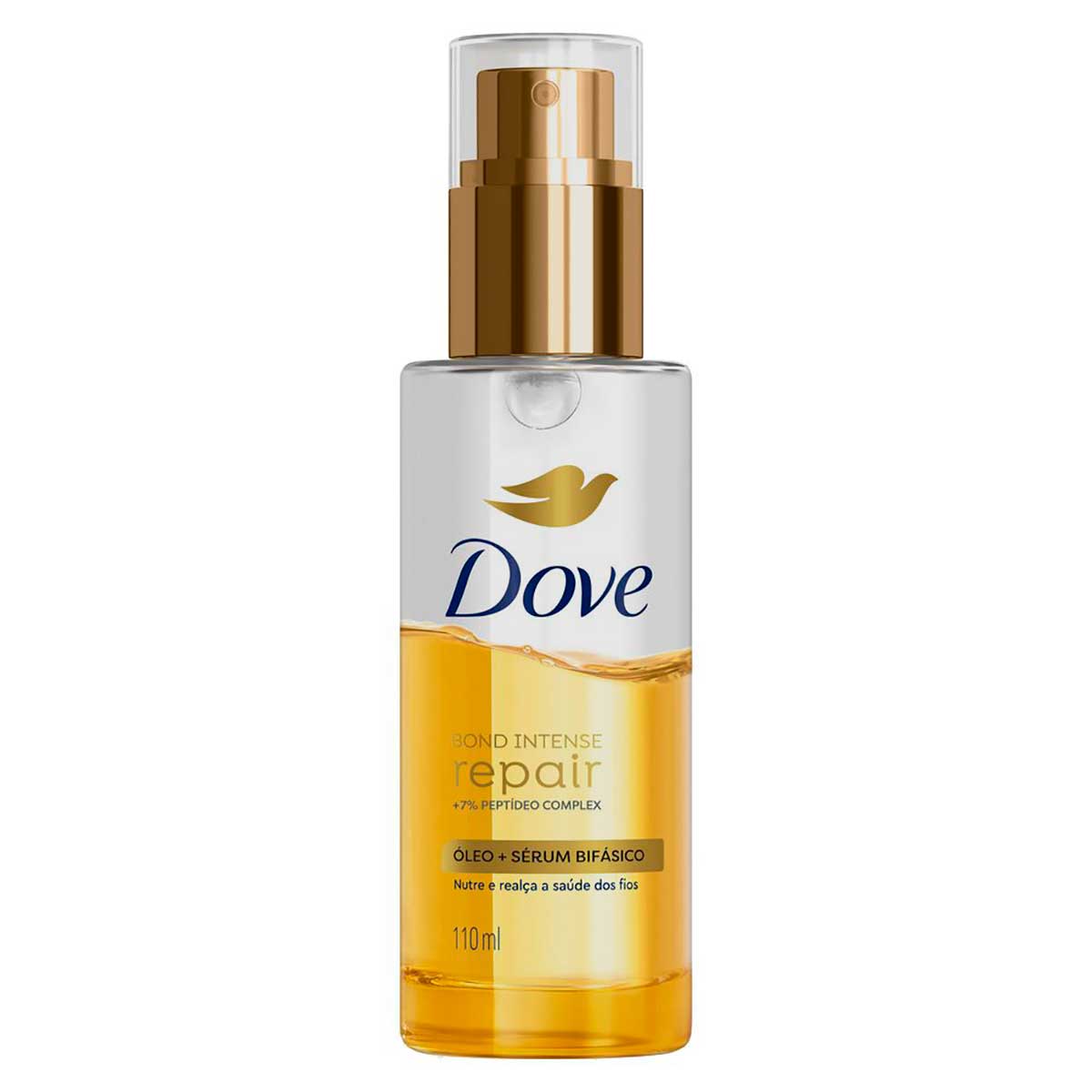 Óleo e Sérum Bifásico Dove Bond Intense Repair 110ml Spray