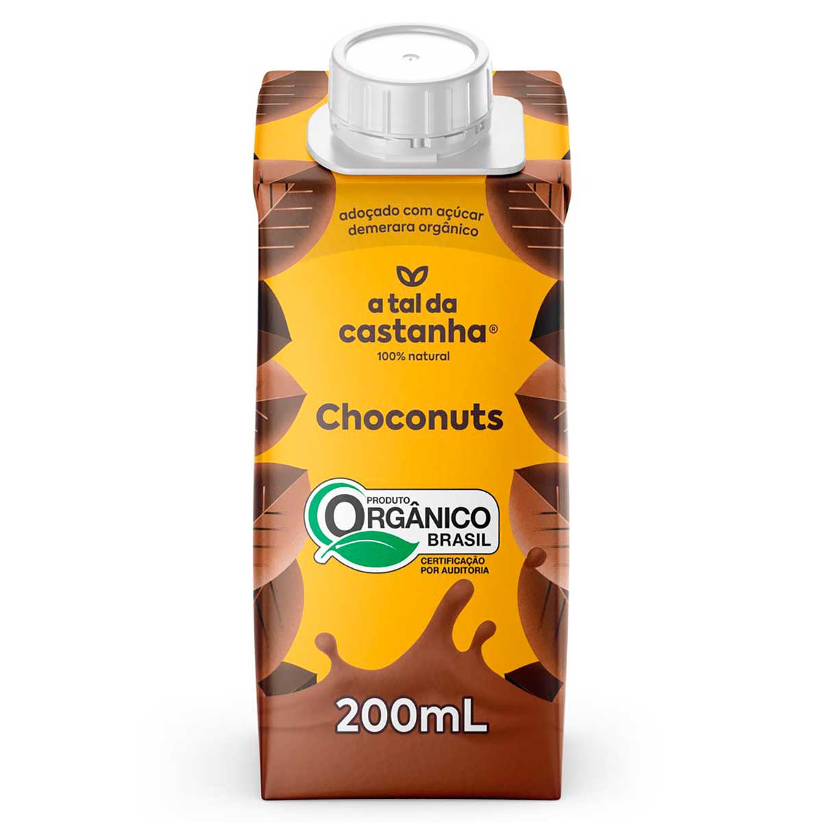 Bebida Vegetal A Tal da Castanha Choconuts 200ml