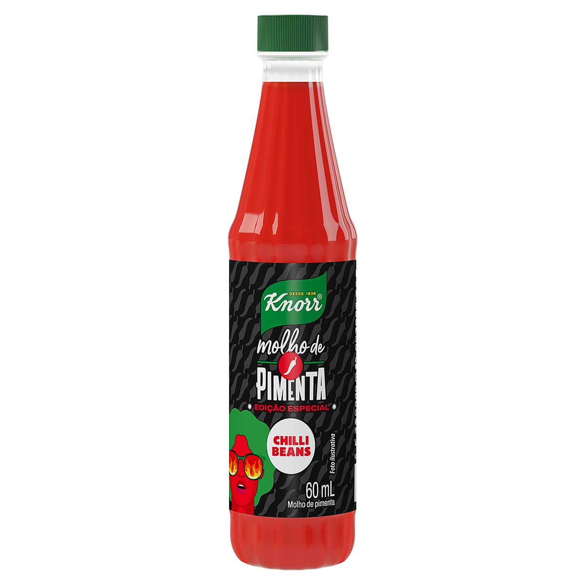 Molho de Pimenta Knorr e Chilli Beans 60ml