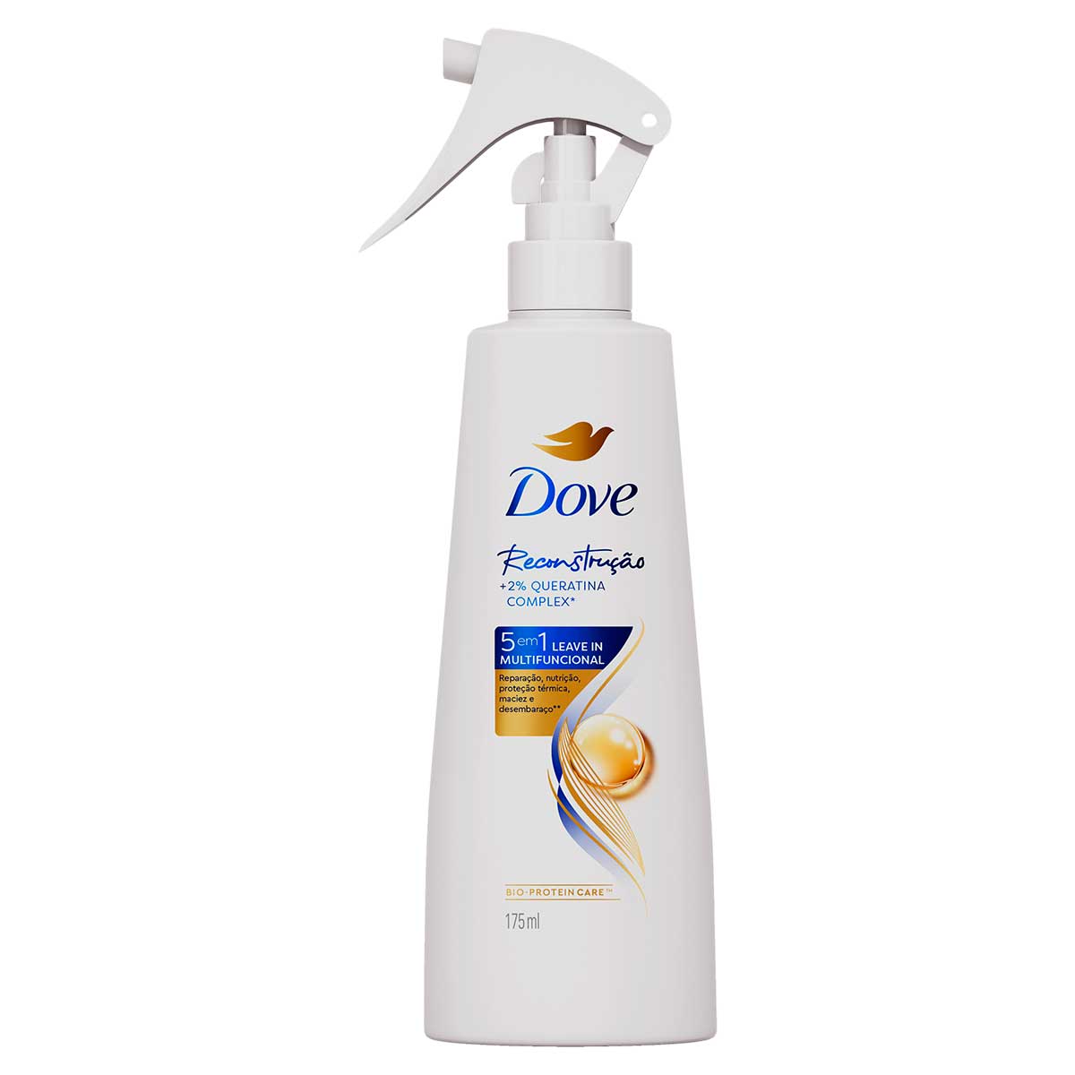 Leave-In Multifuncional Dove 5 em 1 Reconstrução 175ml