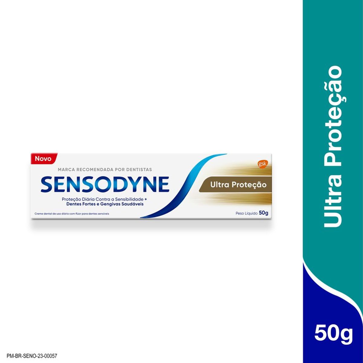 Sensodyne Ultra Proteção Creme Dental Para Dentes Sensíveis 50g