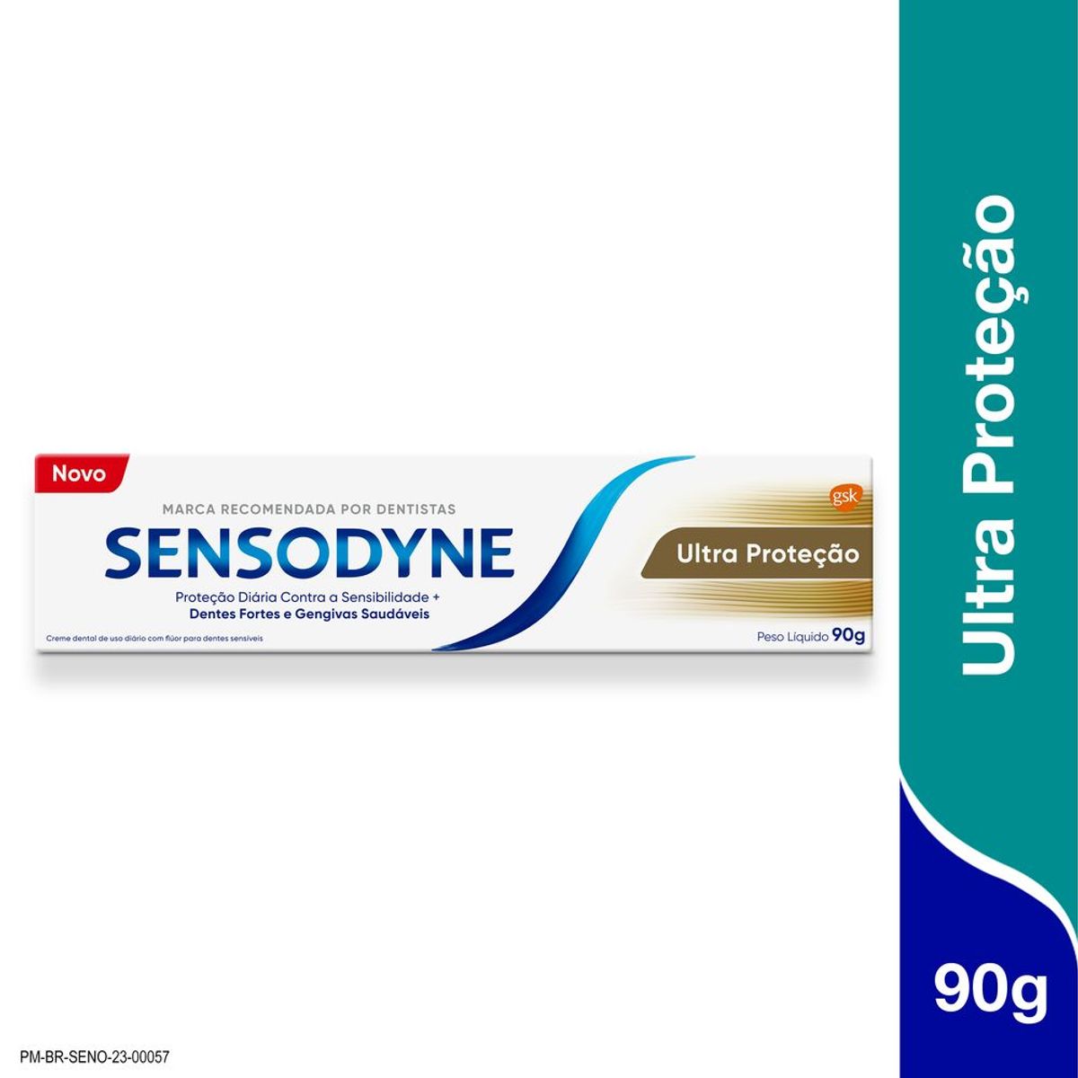 Sensodyne Creme Dental Ultra Proteção Para Dentes Sensíveis 90g