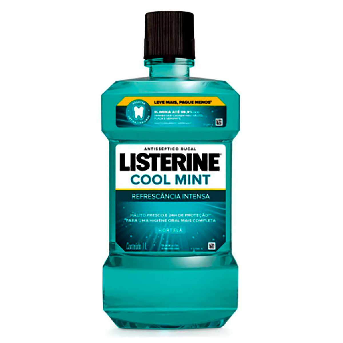 Enxaguante Bucal Listerine Cool Mint Refrescância Intensa 1L