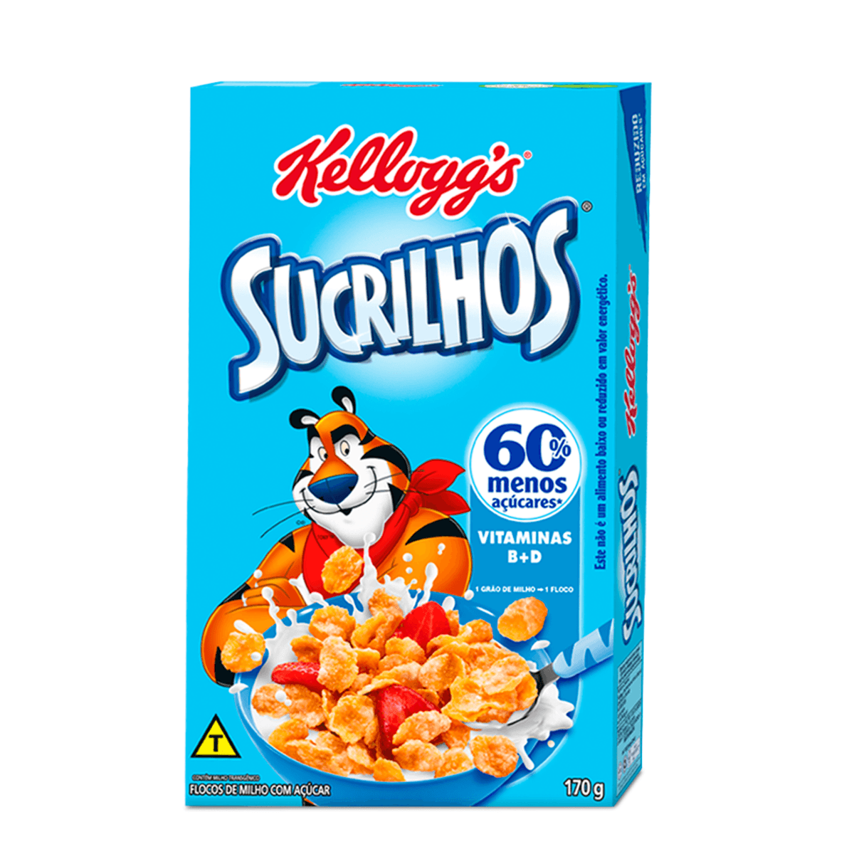 Cereal Sucrilhos 60% Menos Açúcares 170g