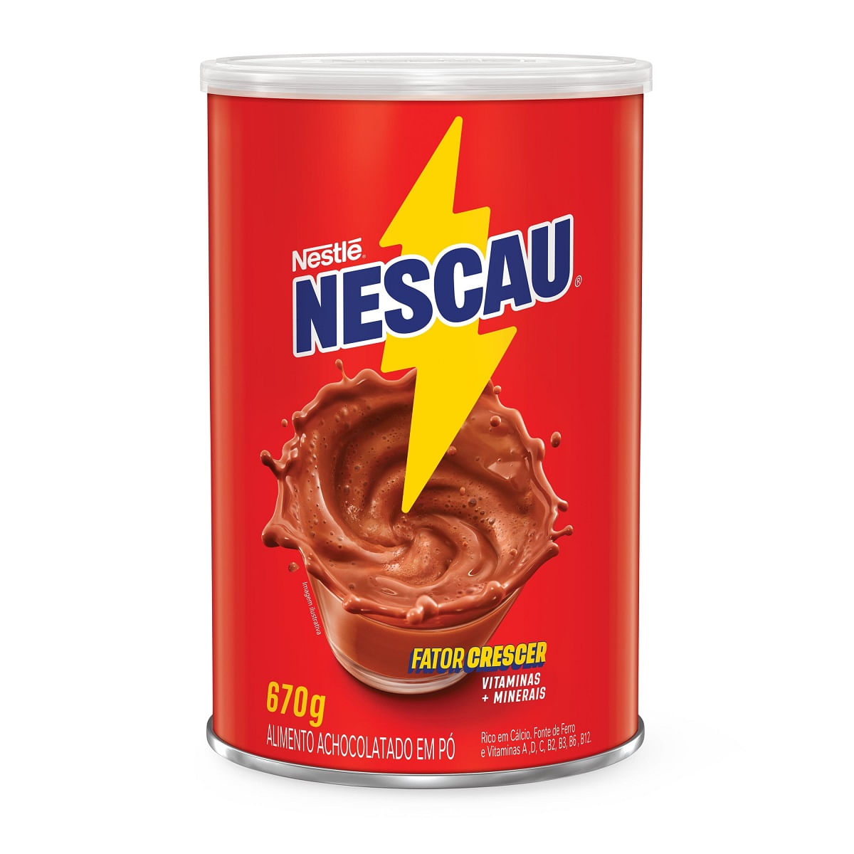 Achocolatado em Pó Nescau Cilindro 670g