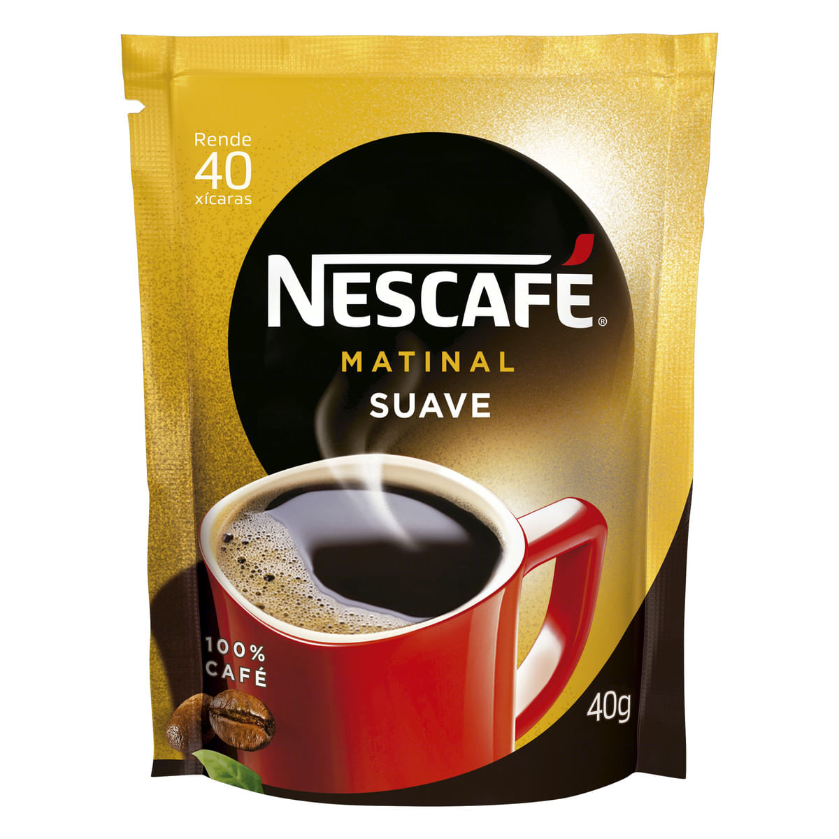 Café Solúvel Nescafé Matinal Suave Sachet 40g