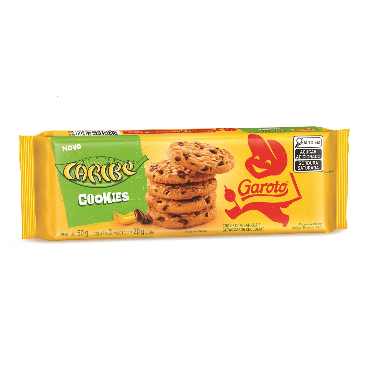 Cookie Garoto Caribe 60g