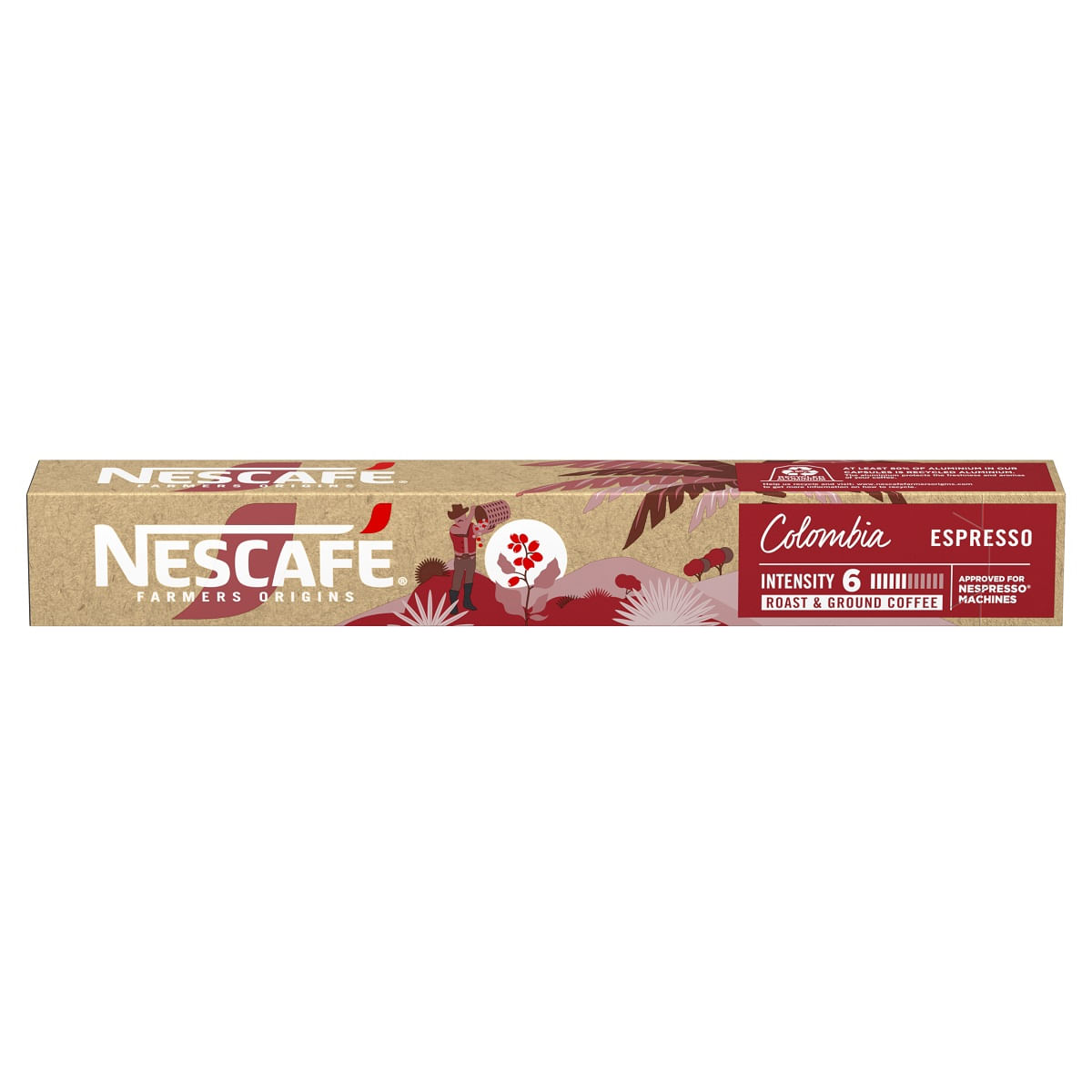 Café em Cápsula Nescafé Farmers Origins Colombia 10 Cápsulas