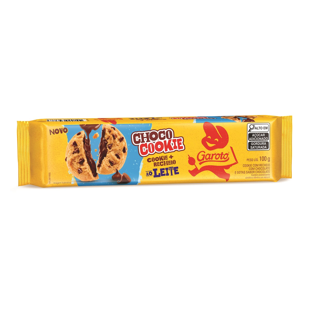 Chococookies Garoto Recheio Chocolate 100g