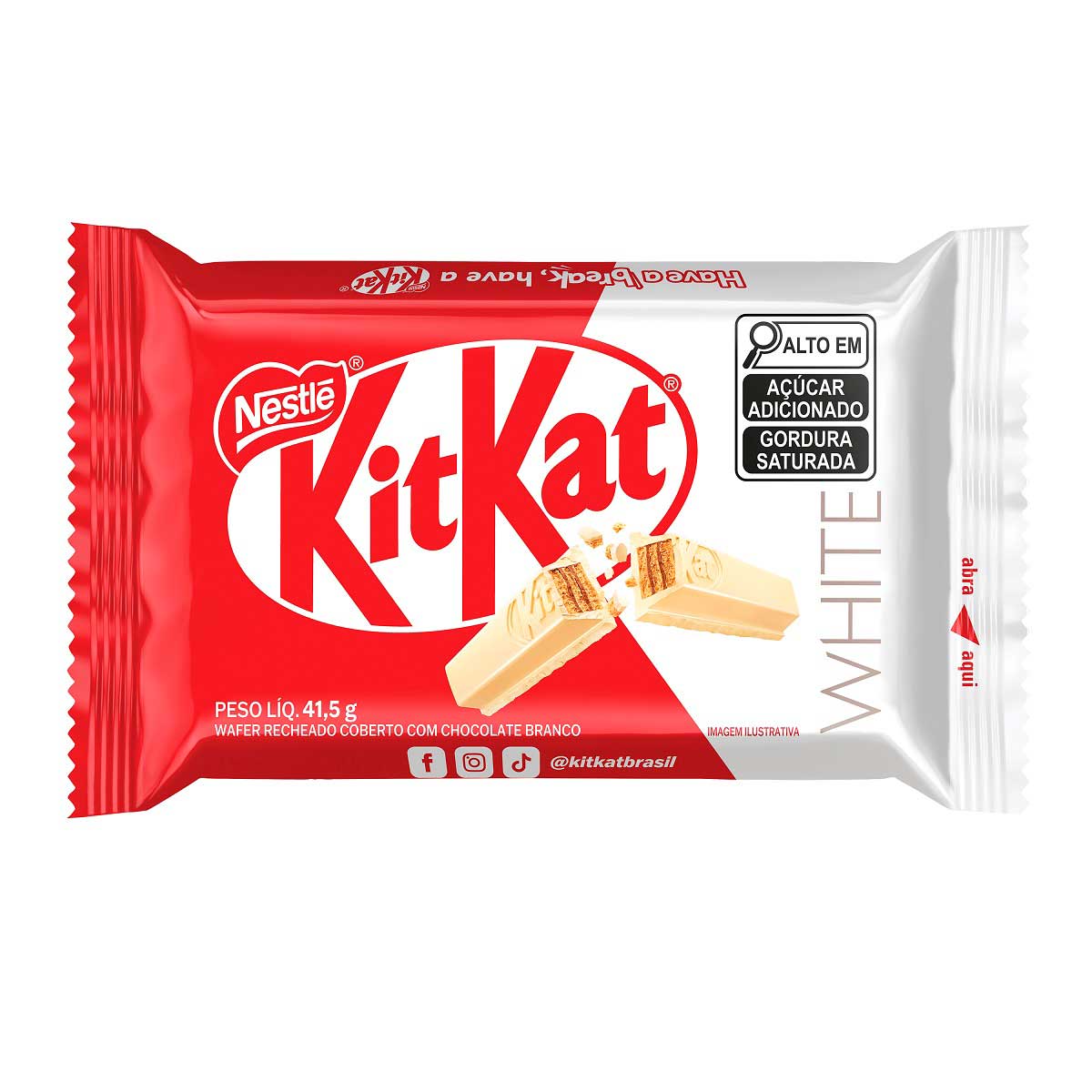 Chocolate Kitkat 4 Fingers White 41,5g