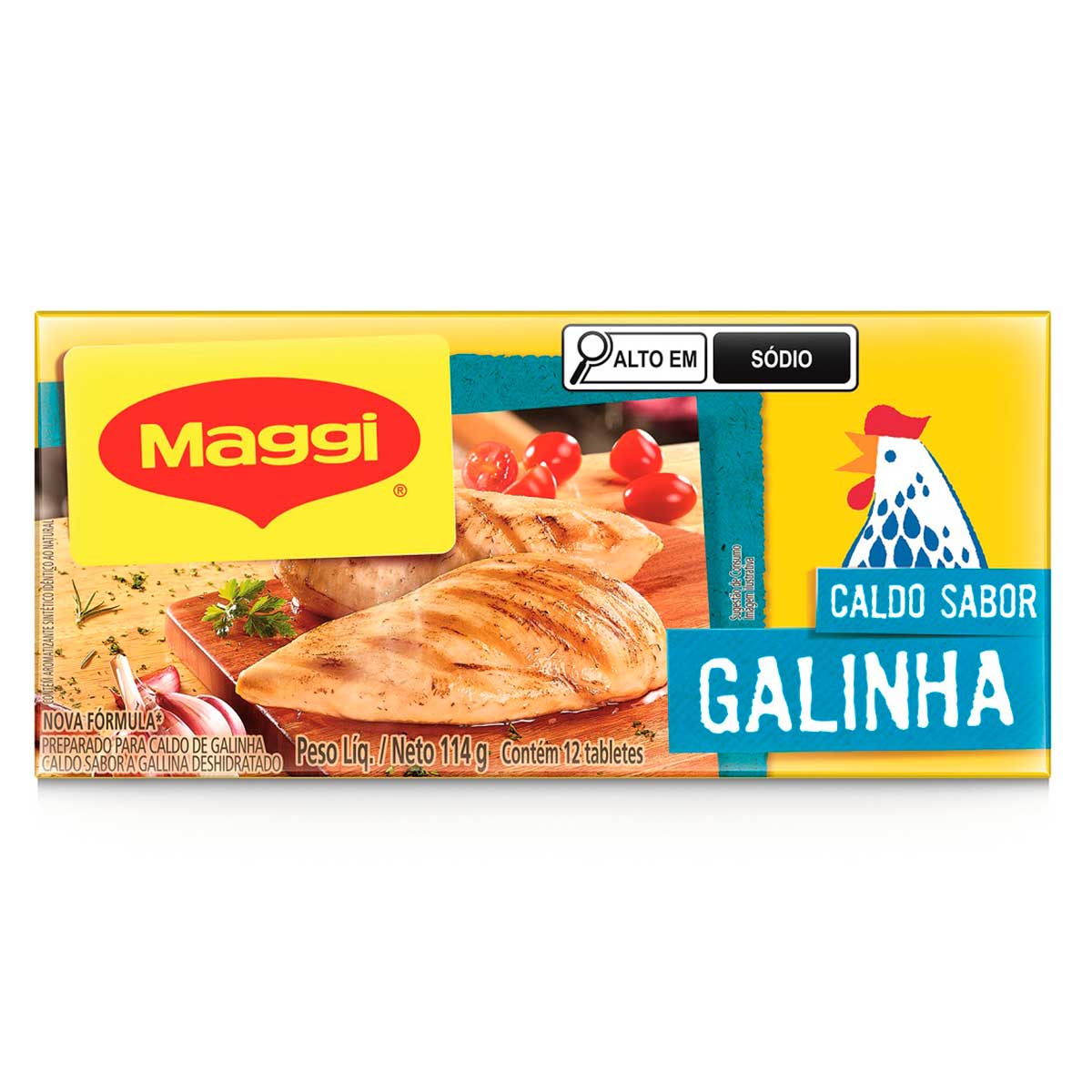 Caldo Maggi Galinha Tablete 114g