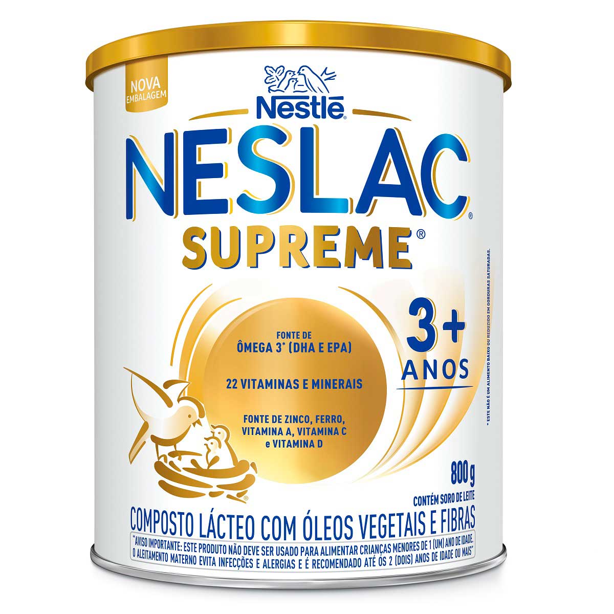 Composto Lácteo Neslac Supreme 800g