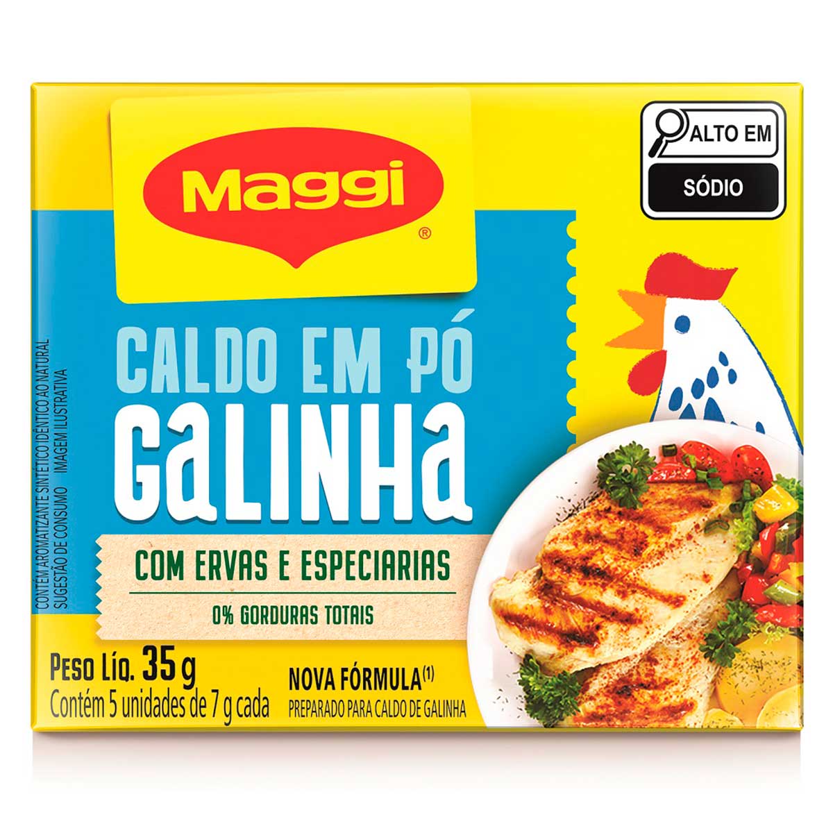 Caldo de Galinha Maggi em Pó 35g