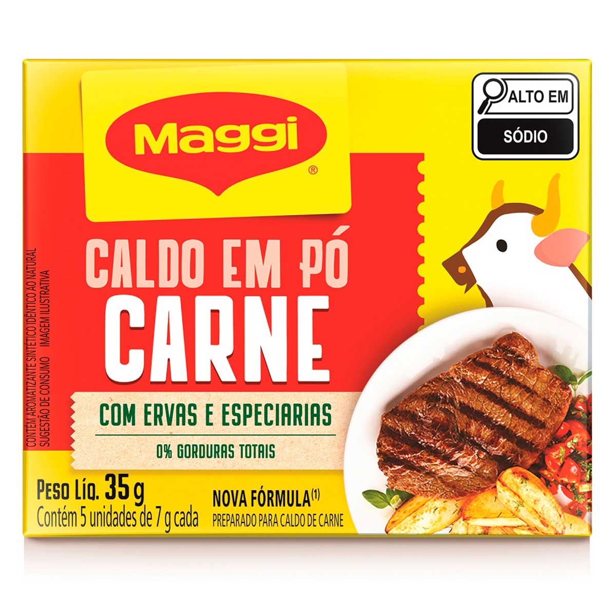 Caldo de Carne Maggi em Pó 35g