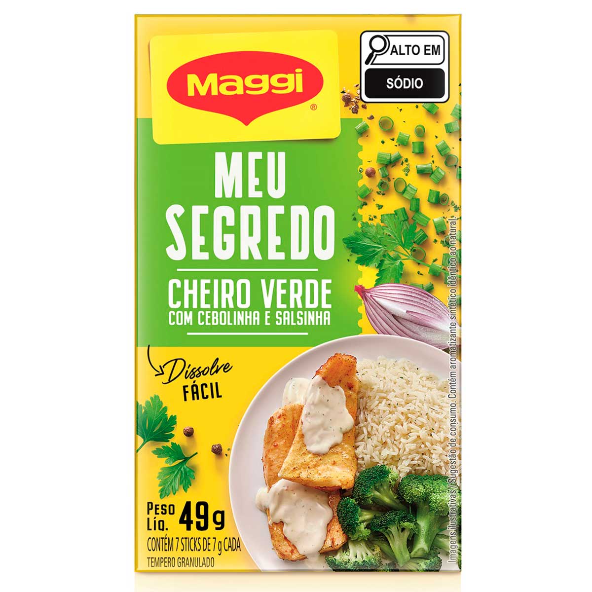 Tempero Maggi Meu Segredo Cheiro Verde 49g