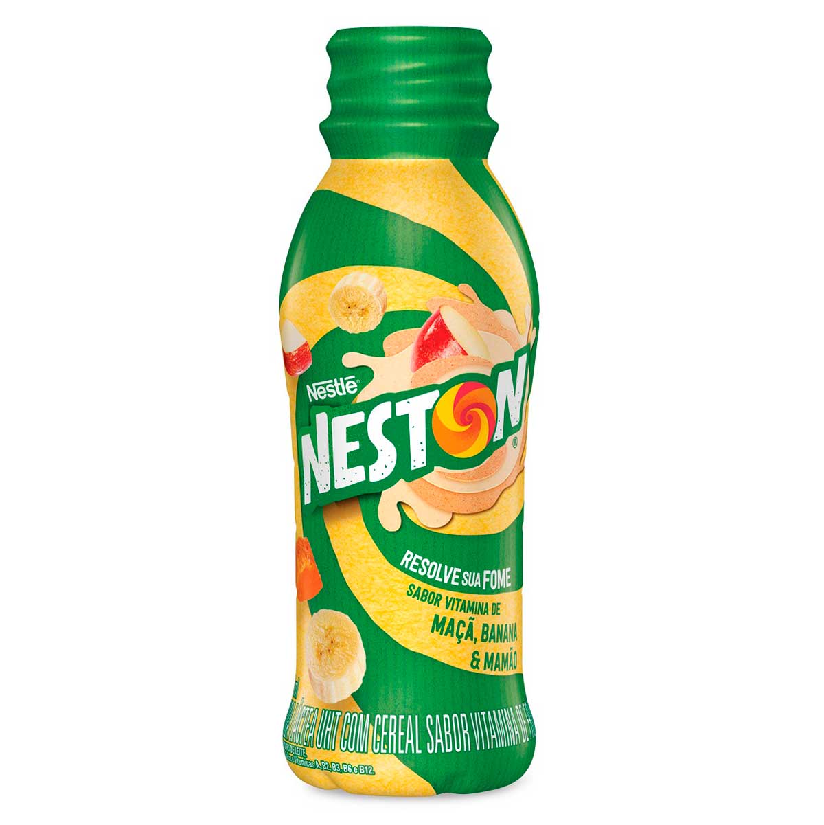 Bebida Láctea Neston Maçã, Banana e Mamão 280ml