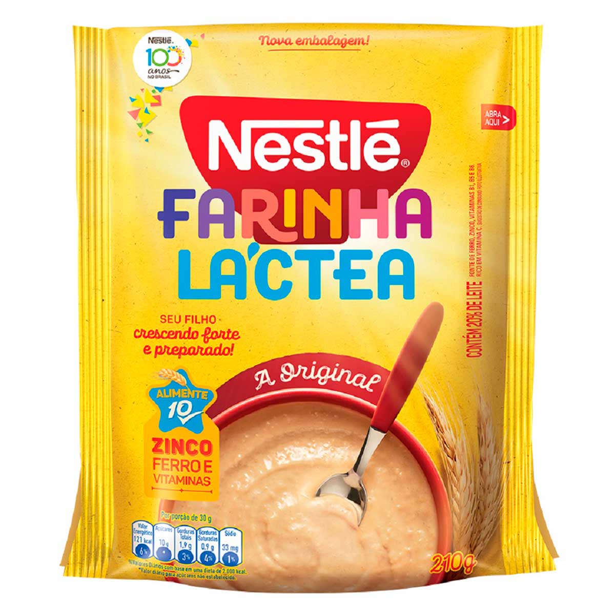 Farinha Láctea Nestlé Tradicional 210g