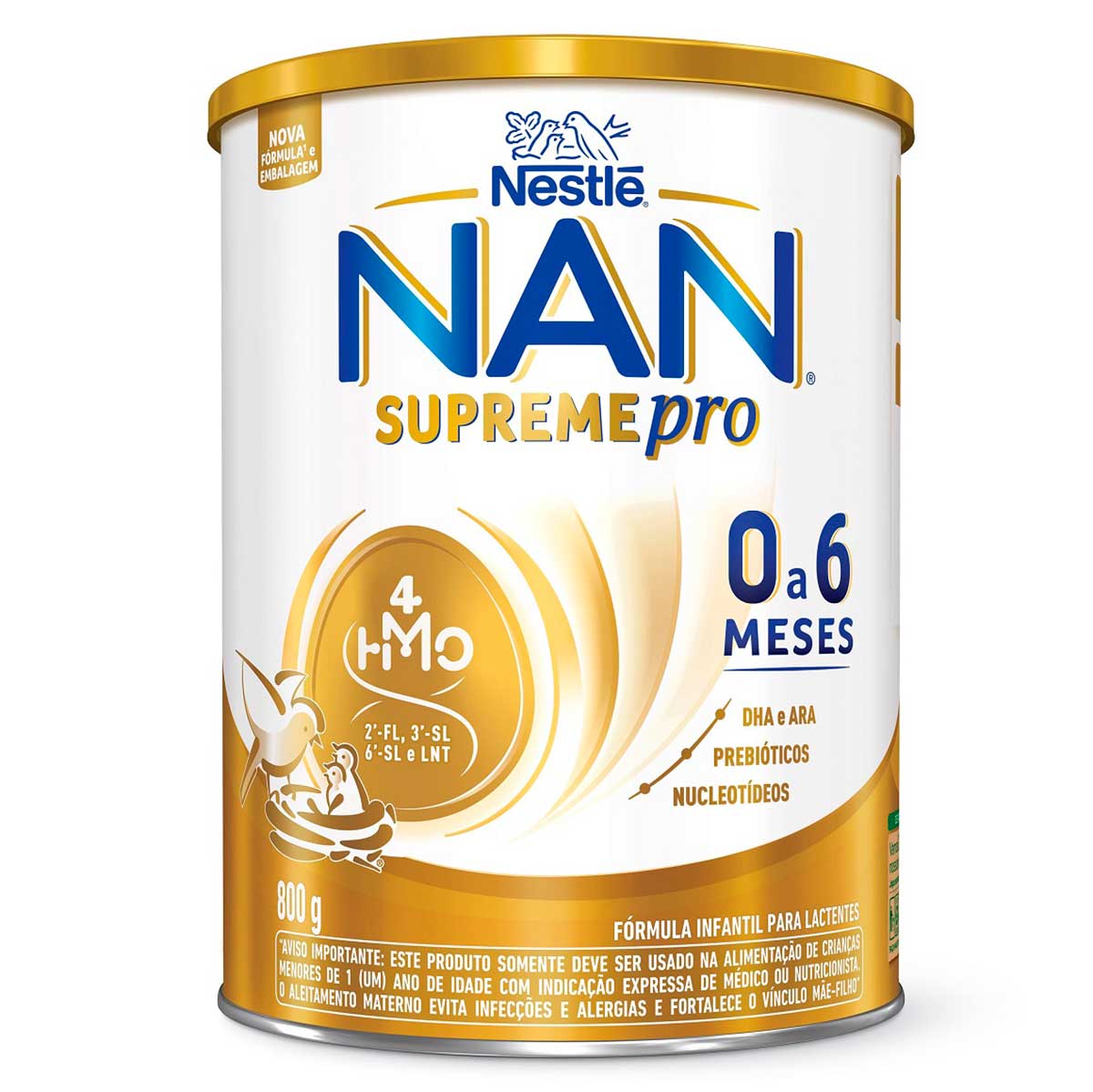 Fórmula Infantil Nan Supreme Pro 0 A 6 Meses 800g