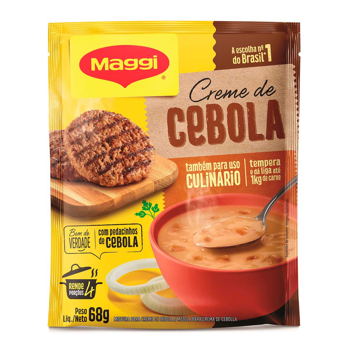 Creme de Cebola Maggi Sachê 68g