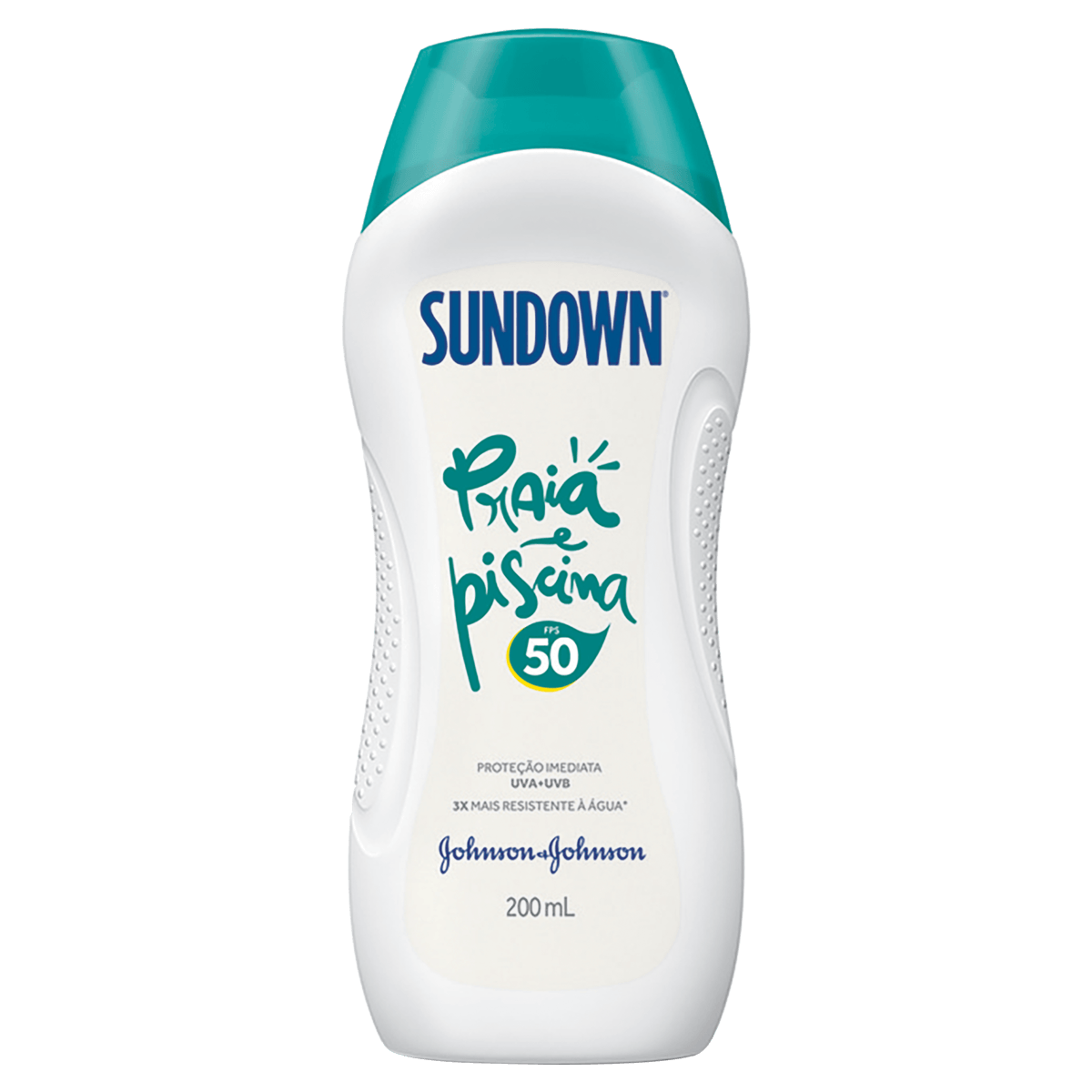 Protetor Solar FPS 50 Sundown Resistente Embalagem Econômica 200 Ml