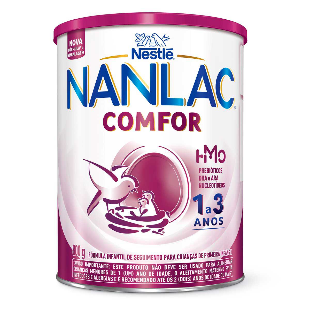 Fórmula Infantil Nanlac Comfor 800g