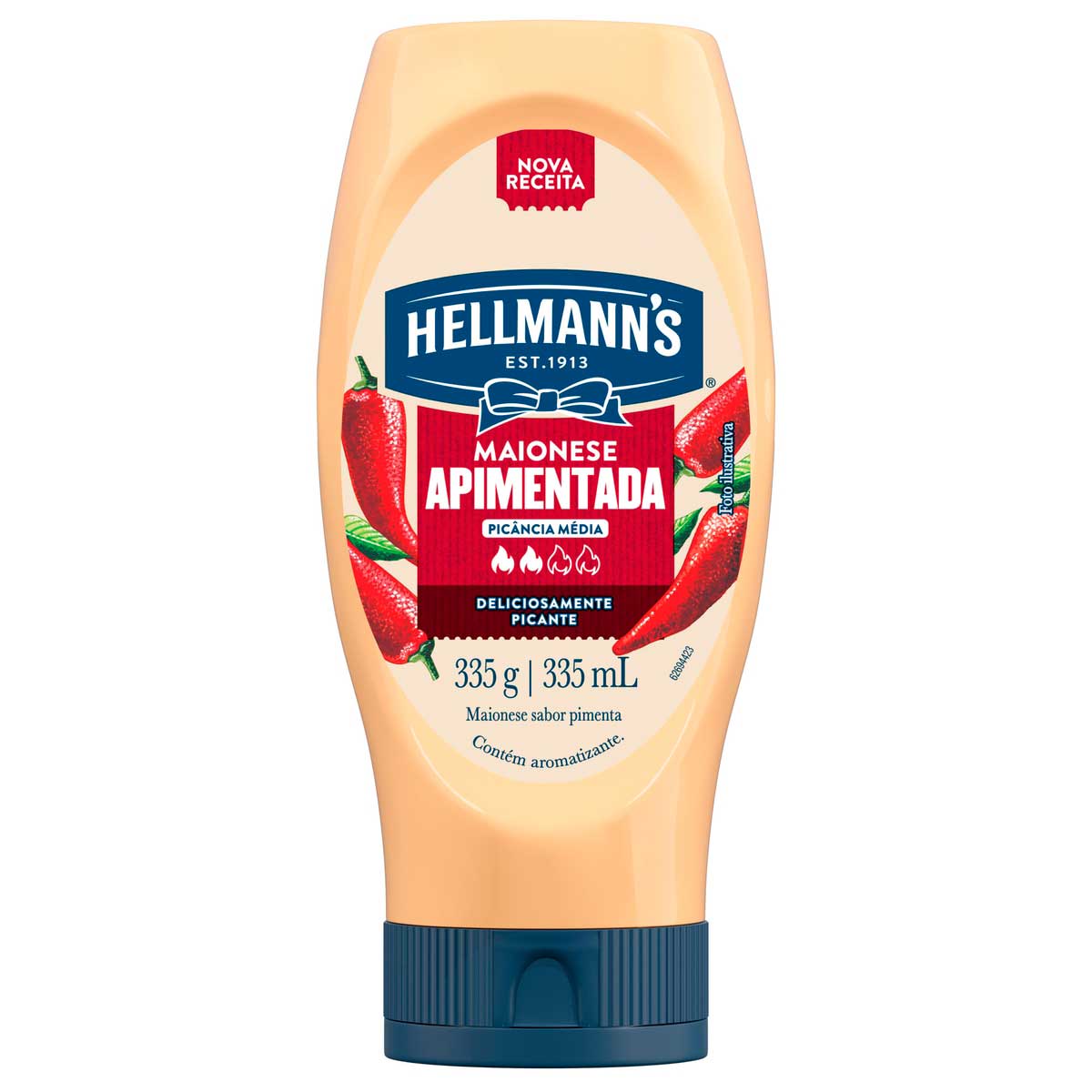 Maionese Hellmann's Apimentada 335g