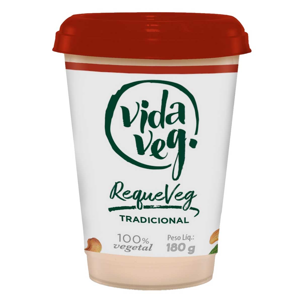 Requeijão Vegano Tradicional Vida Veg 180g