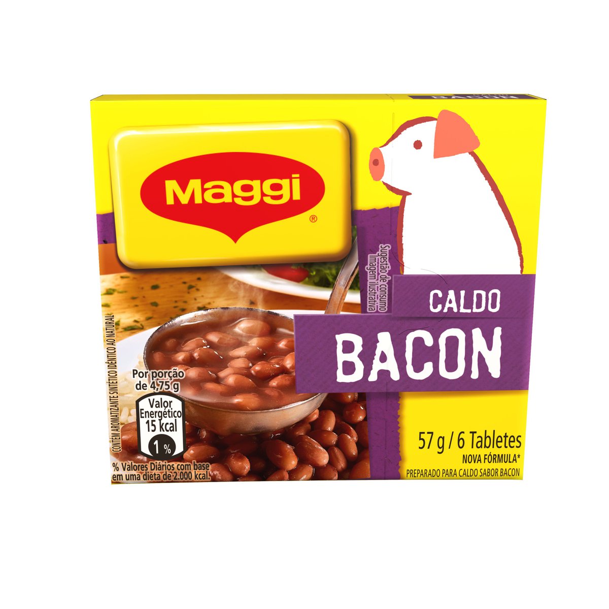 Caldo MAGGI Bacon Tablete 57g